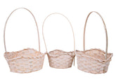 set 3 cosuri bambus hexagonale